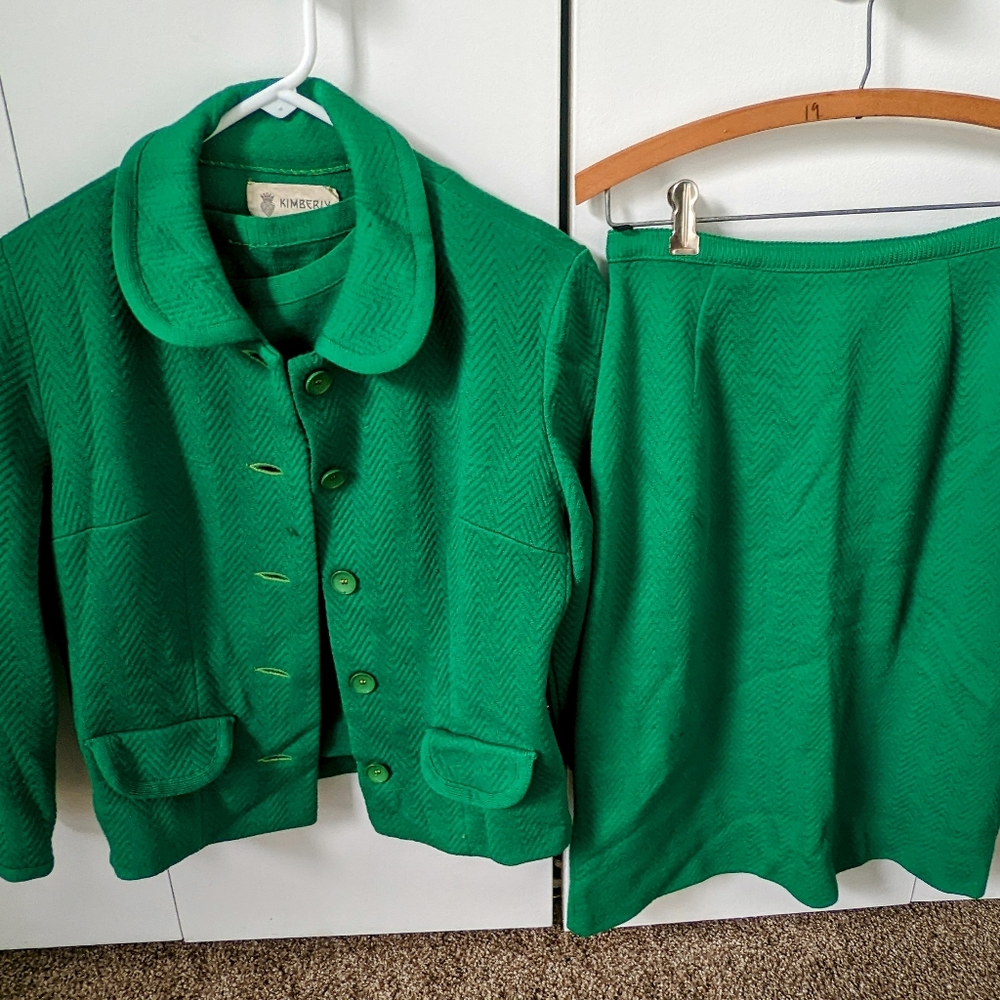 Vintage Wool 3 piece Suit